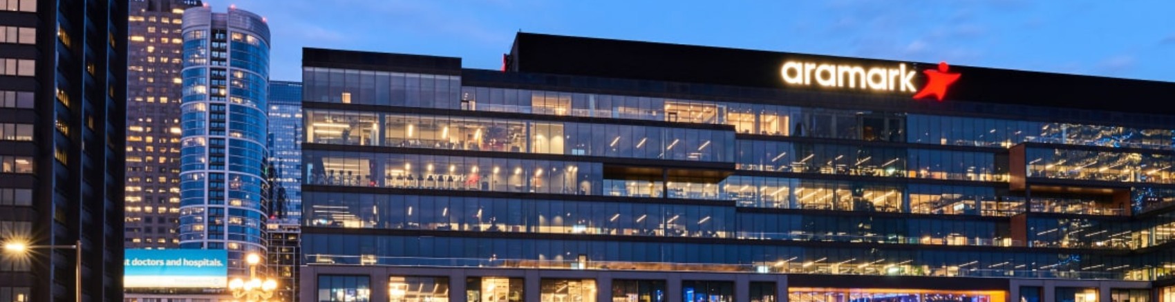 Aramark headquarters building in Philadelphia.