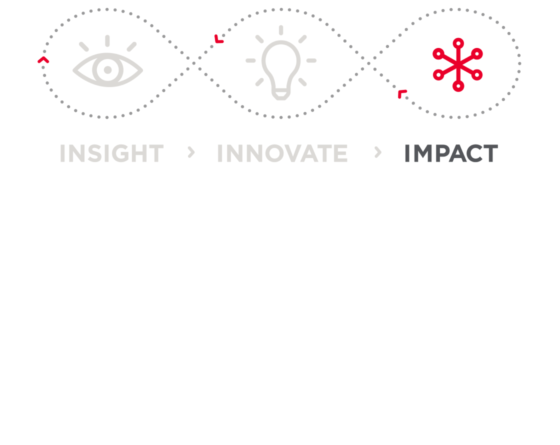 Aramark's approach is insight, innovate, and impact.