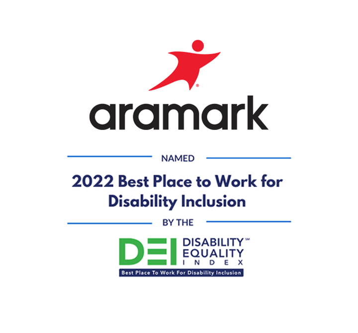 Aramark Named One of the Best Places to Work for Disability Inclusion