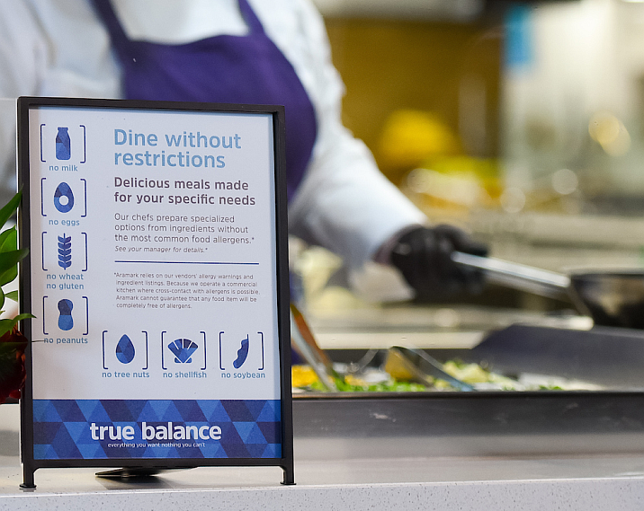 Aramark True Balance food station