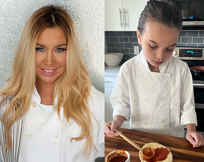 Chef Tess and her daughter
