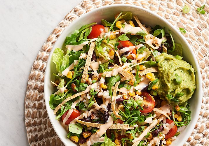 california taco salad