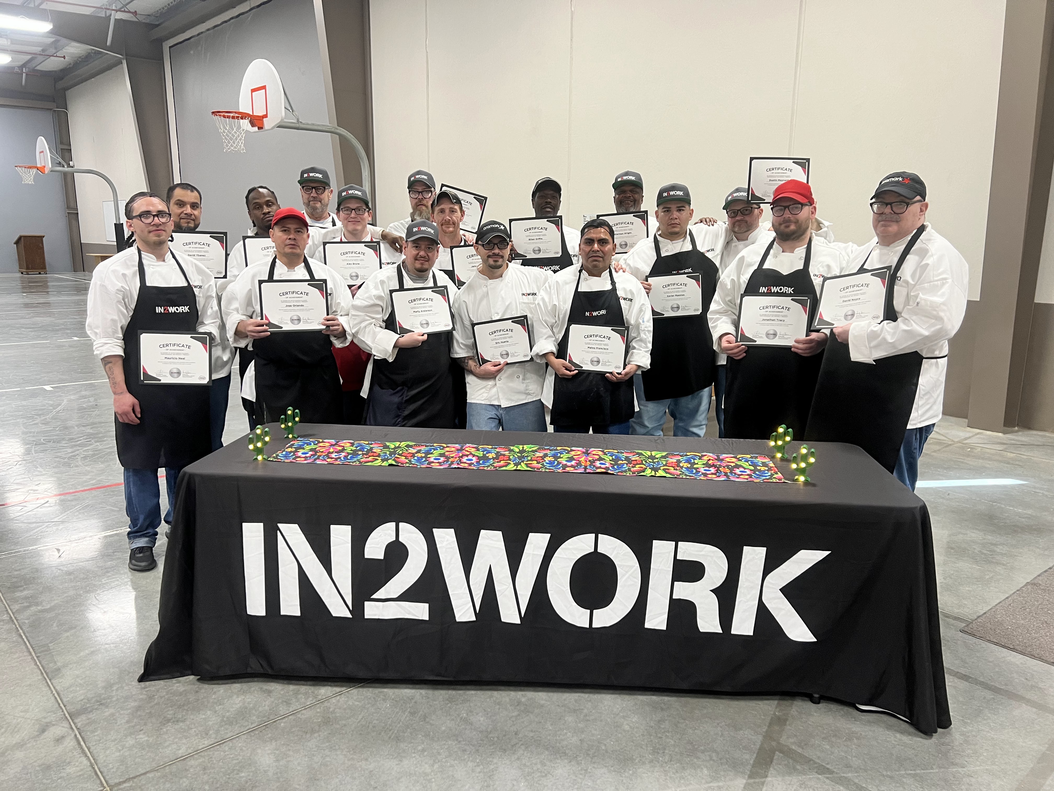 In2work Graduate IN2WORK Students Face Off in Cooking Competition: IN2WORK Aces - Aramark