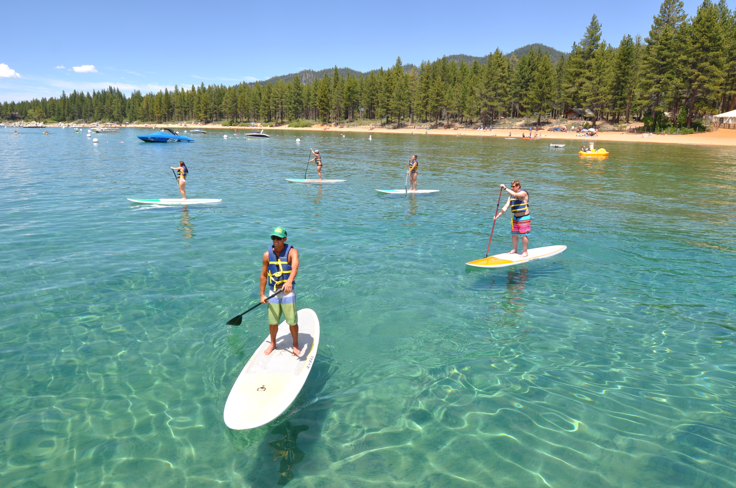 lake tahoe zephyr cove activities paddleboard