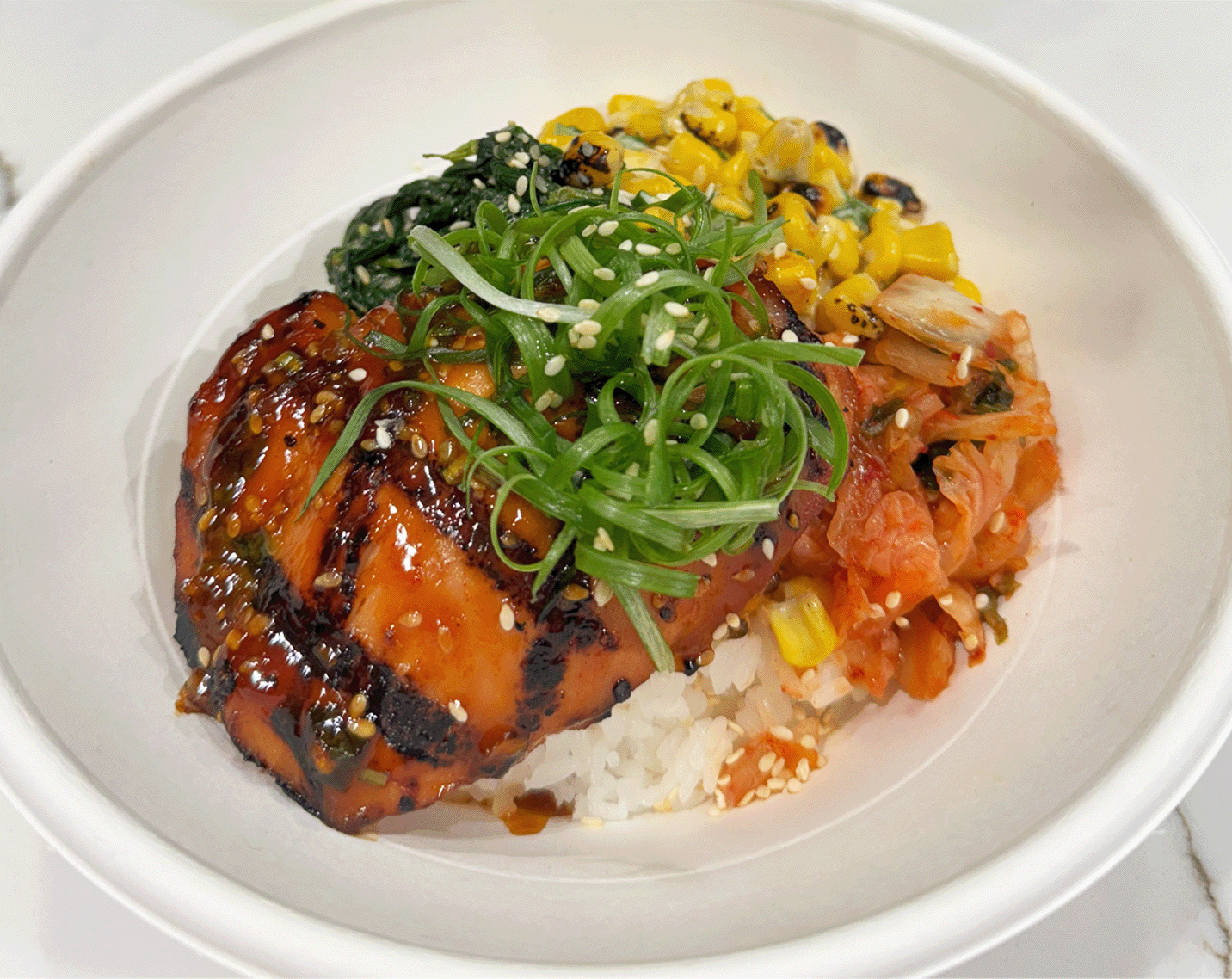 Korean BBQ Chicken Bowl