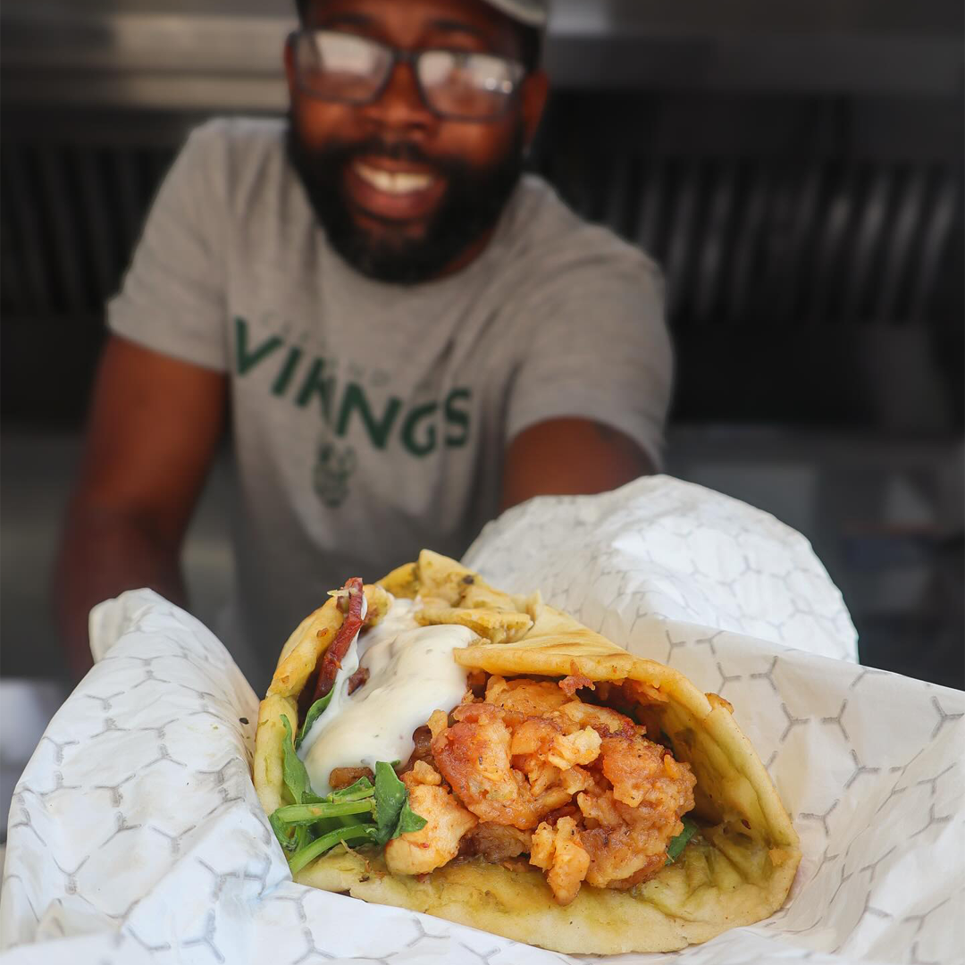 Cleveland State University's "Longship" food truck