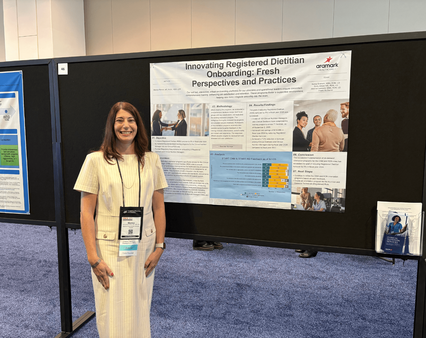 Aramark Healthcare+ at FNCE 2025.