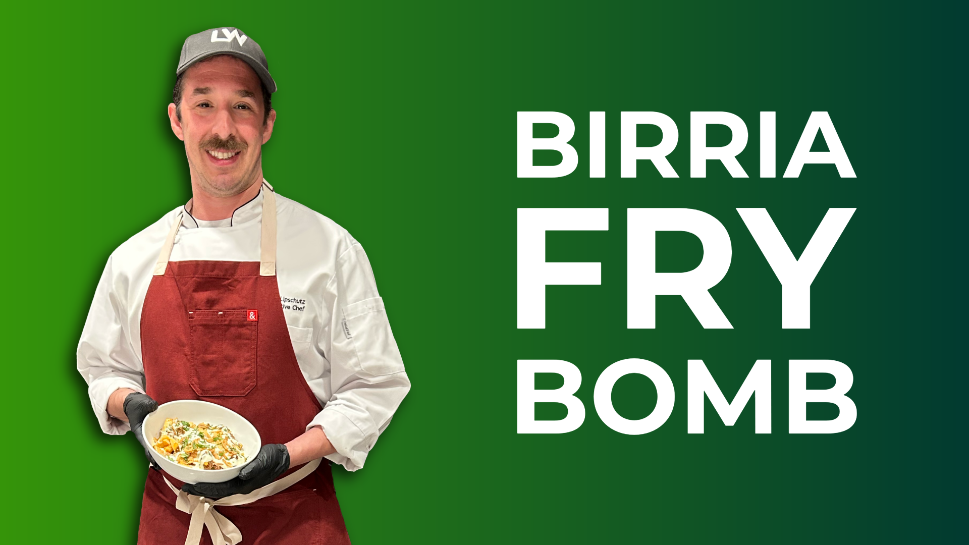 chef alec with birria fry bomb