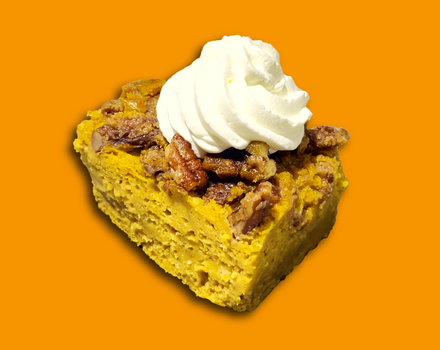 alec with pumpkin dump cake