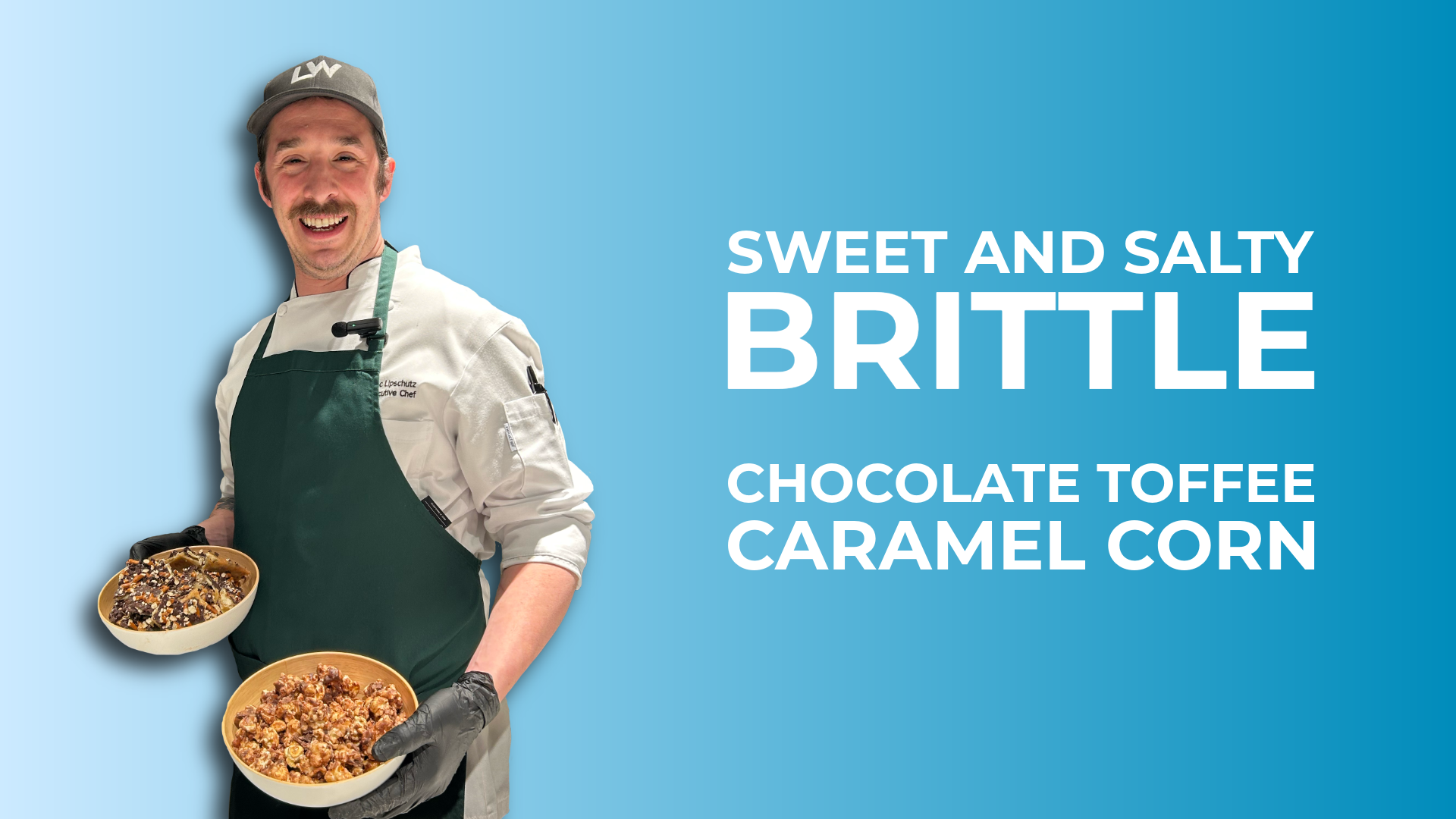 chef alec with sweat and salty treats