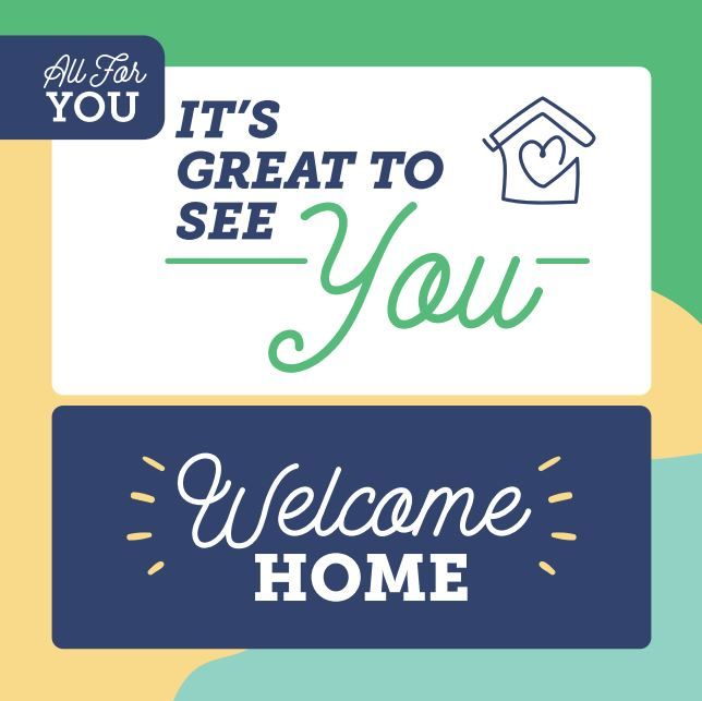 welcome home graphic