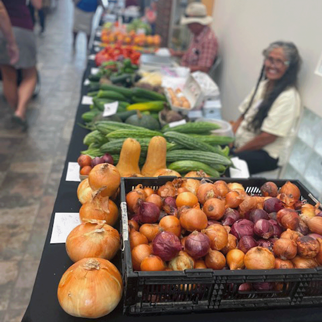 Fresh produce.