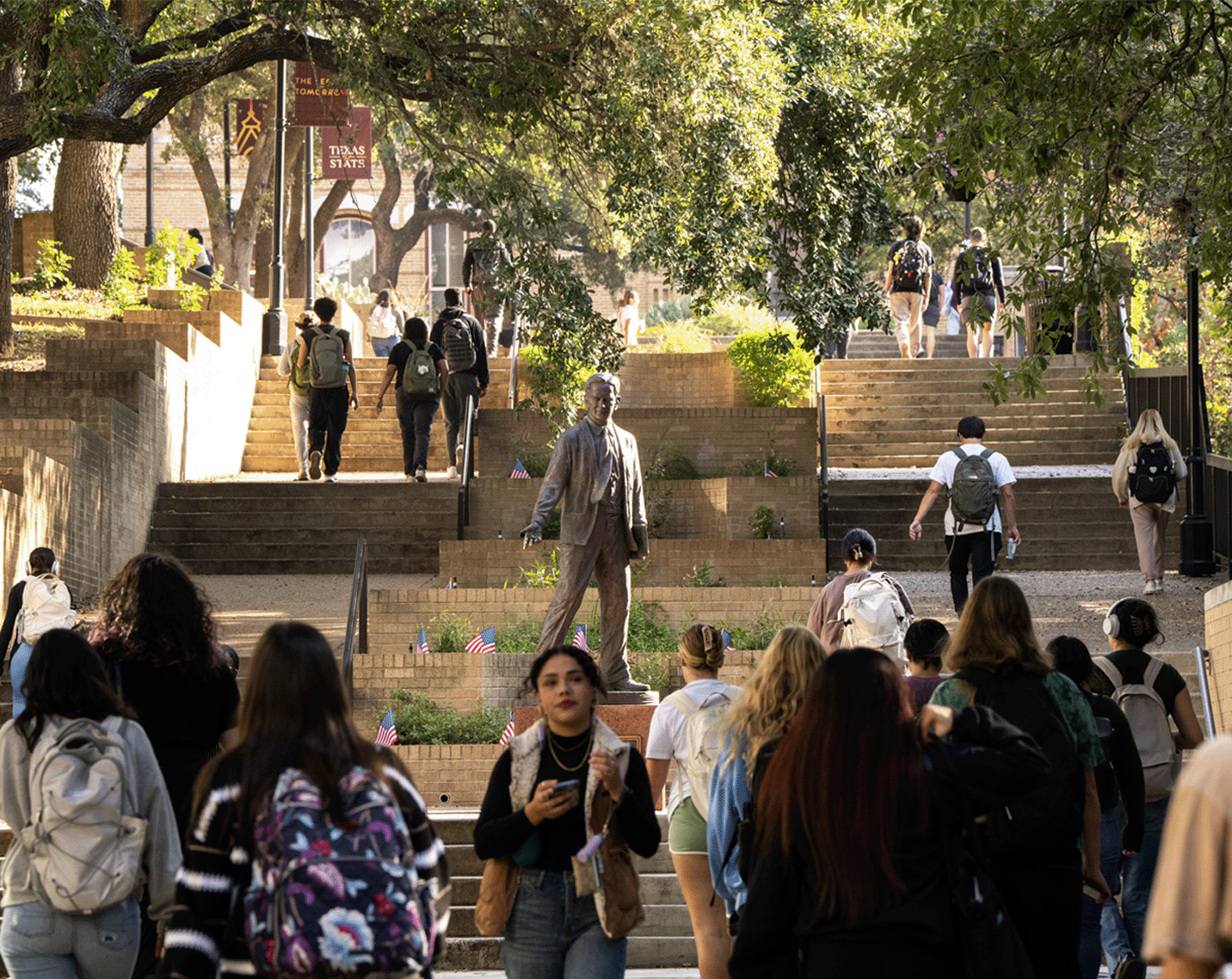 Texas State University campus
