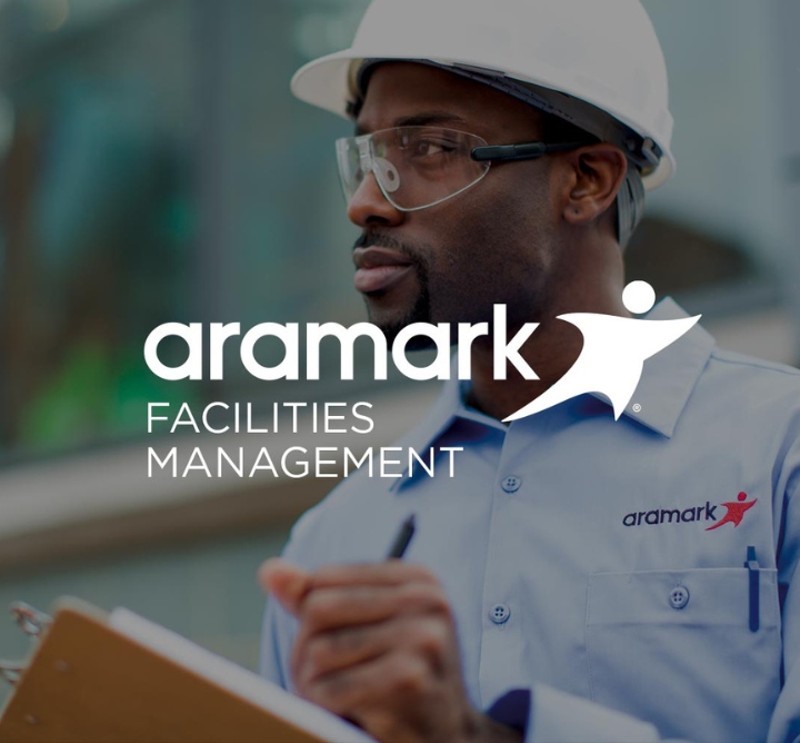 Aramark Facilities Management logo.