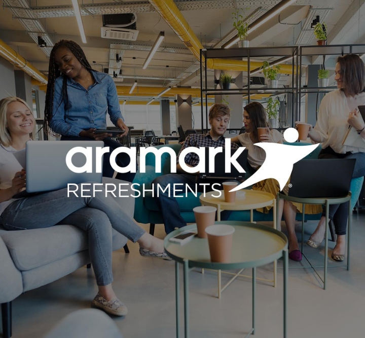 Aramark Refreshments logo.