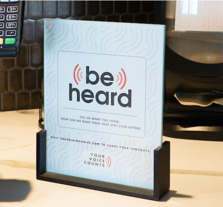 Be Heard Display
