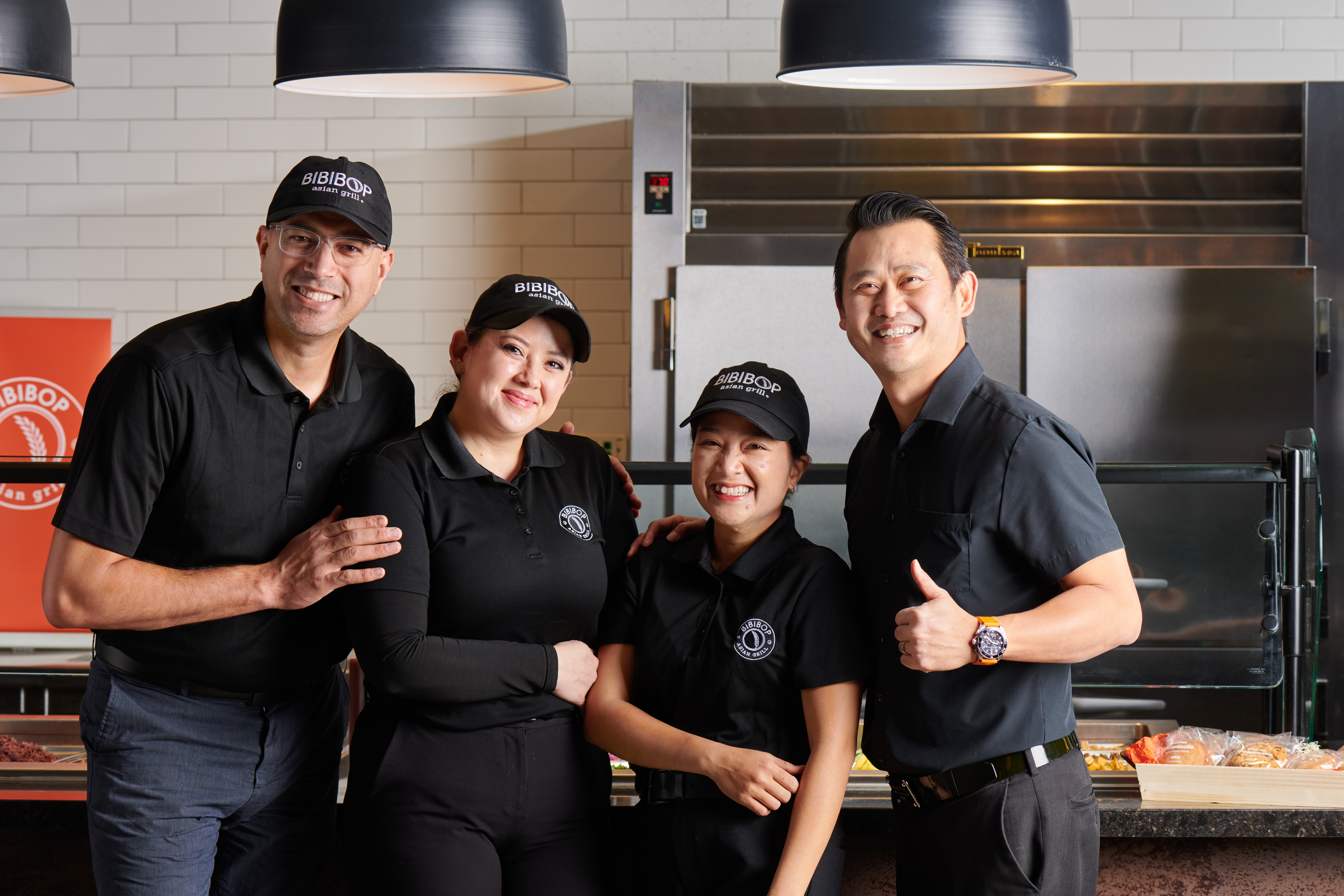 BIBIOP team members smiling together.