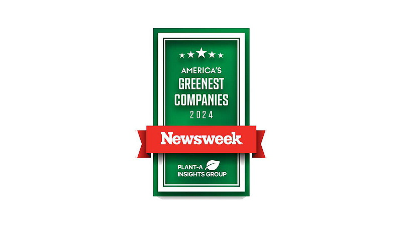 America's Greenest Companies Newsweek Award