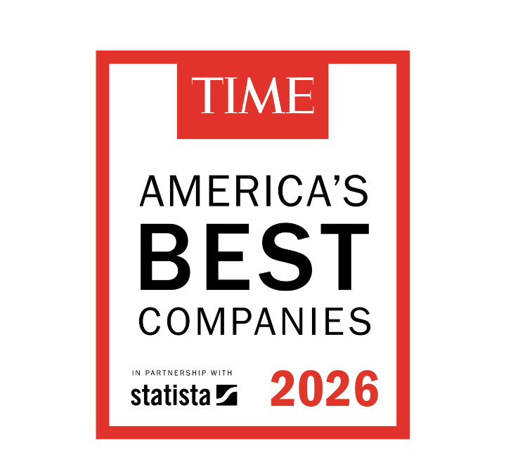 TIME's America's Best Companies 2026 logo.