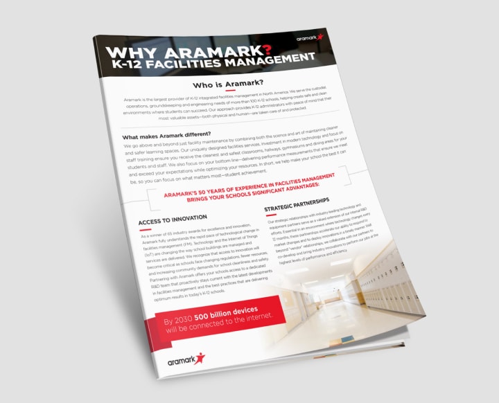 K-12 Facilities Management brochure.