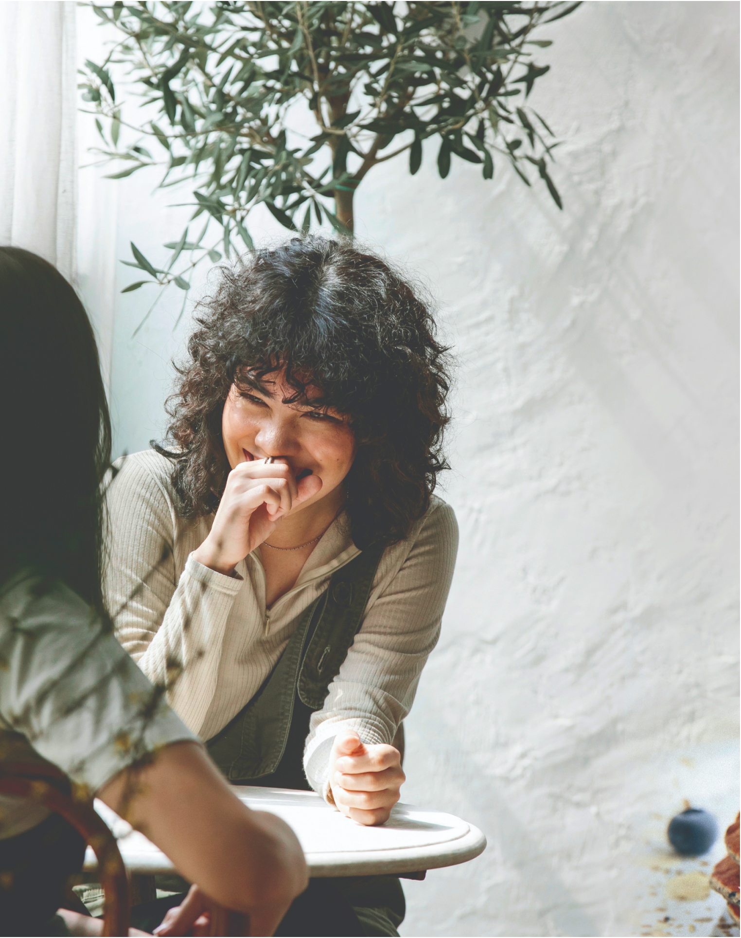 Girl laughing