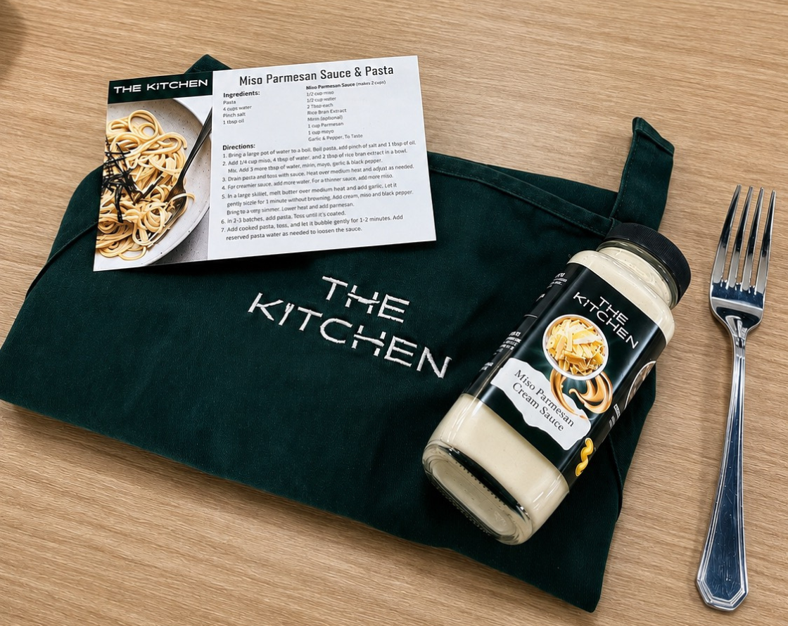 the kitchen