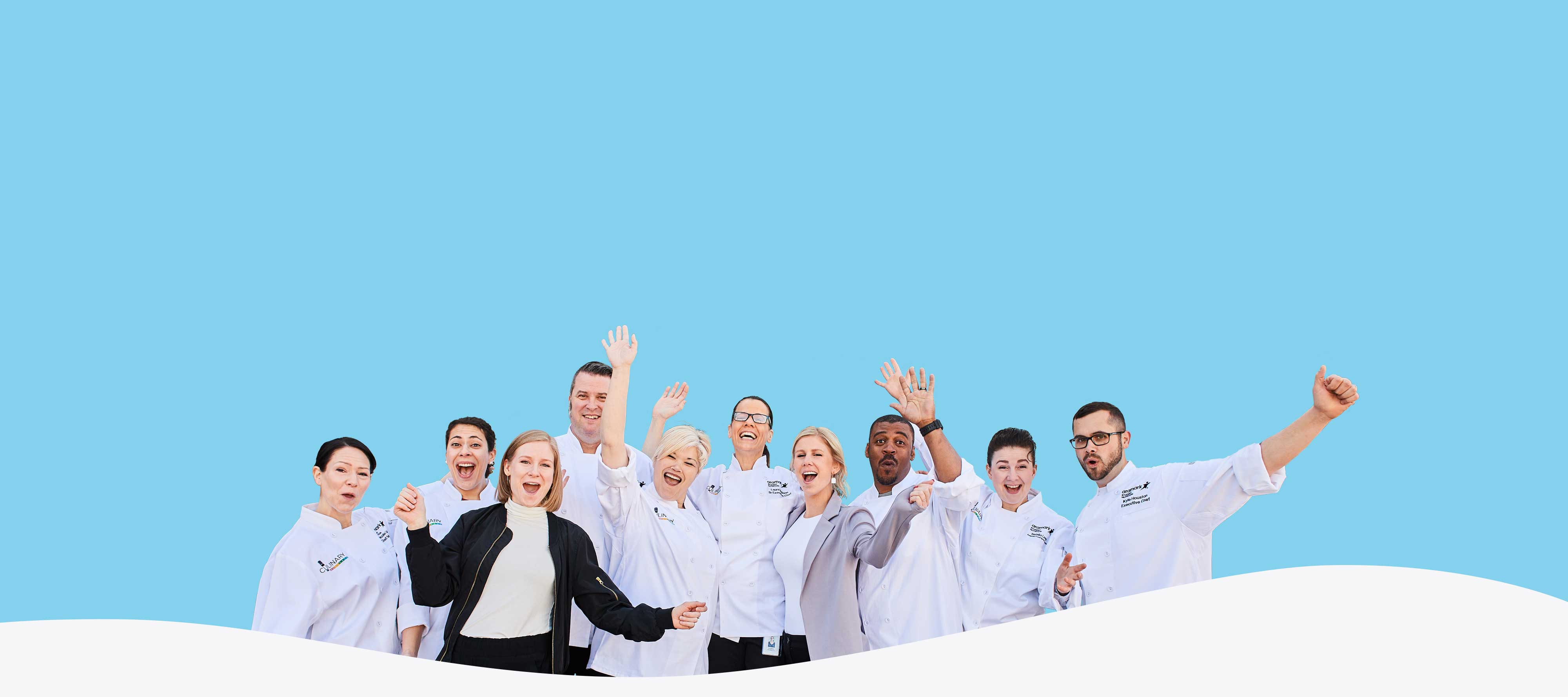 The Aramark Culinary Alliance team of chefs.