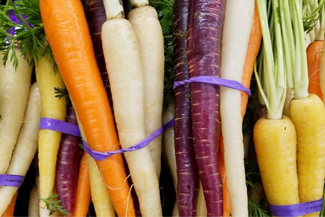 Colored carrots