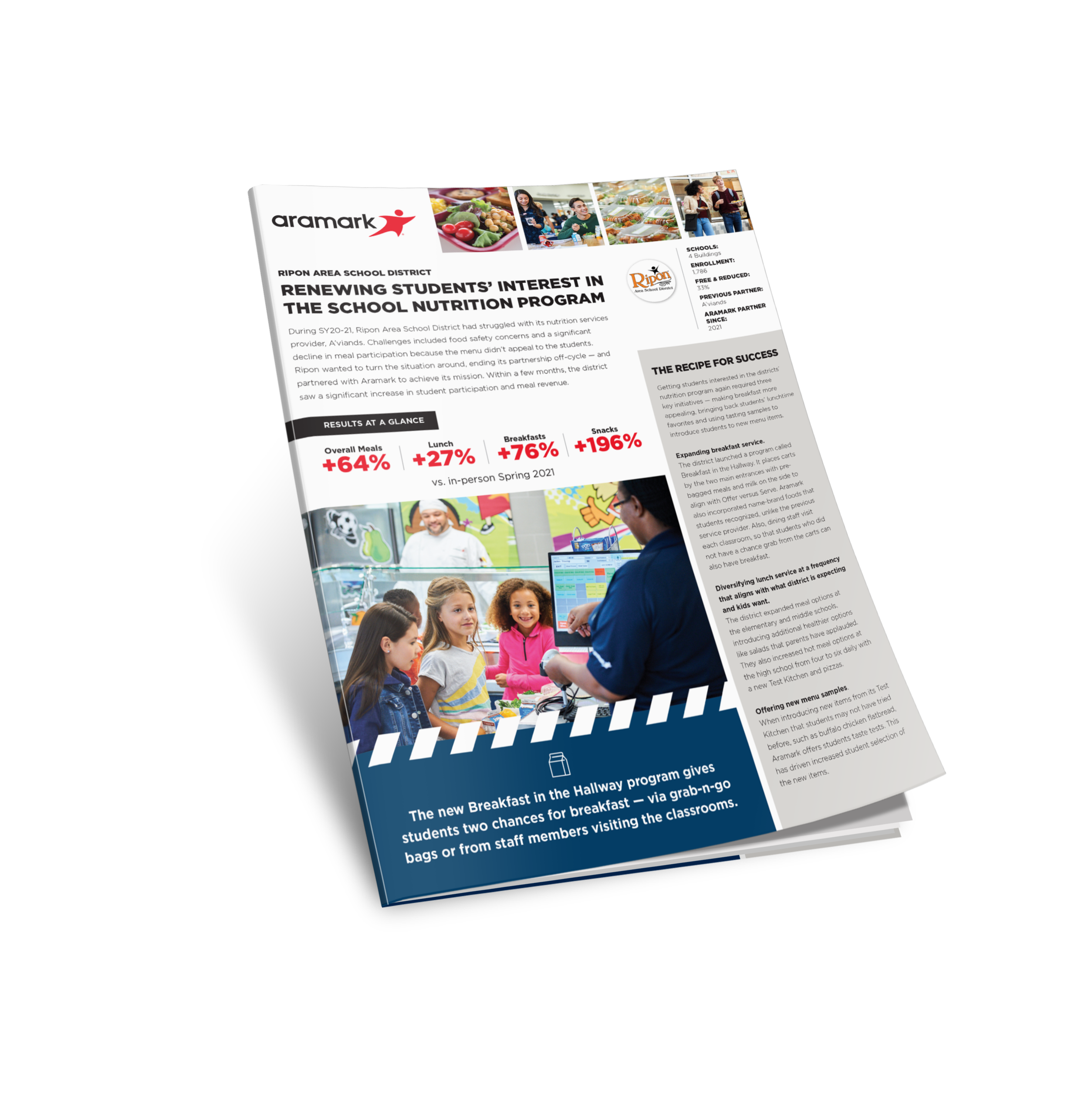 Student Nutrition brochure.