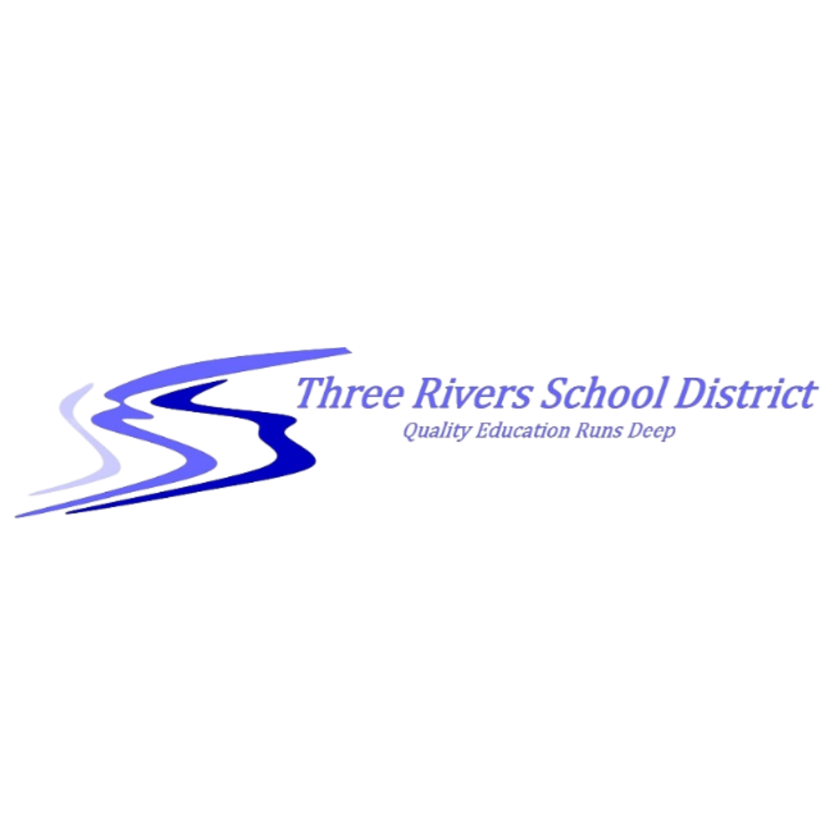 Three Rivers School District logo.