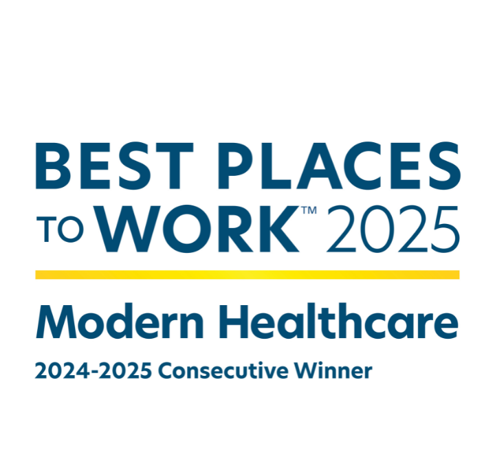 Modern Healthcare Best Places to Work Logo.